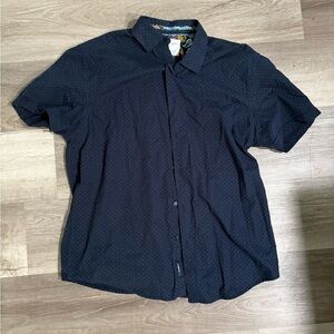 Denim & Flower Black Casual Button Down Shirt